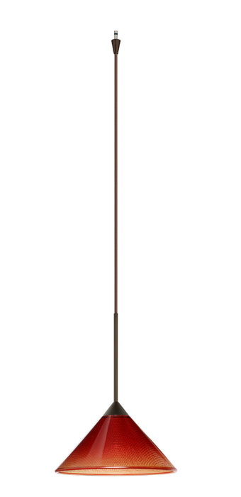 Besa XP-117681-BR Pendant, Bronze