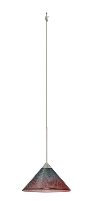 Besa XP-117691-SN Pendant, Satin Nickel