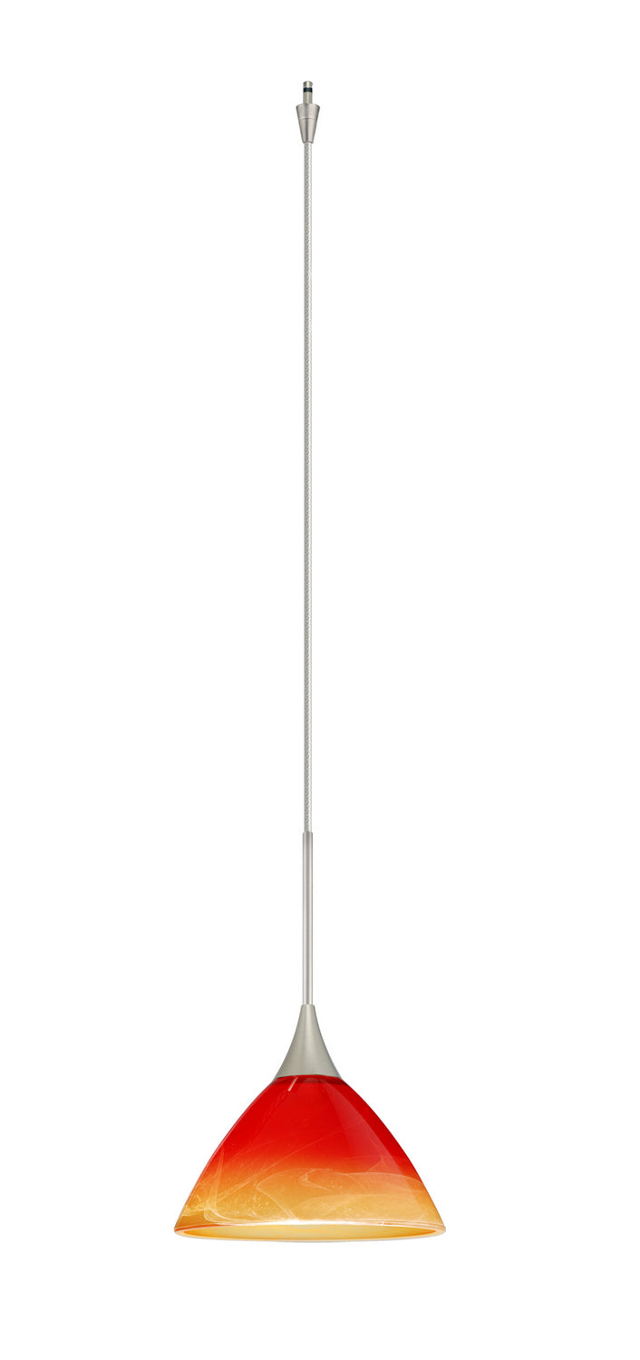 Besa XP-1743SL-SN Pendant, Satin Nickel