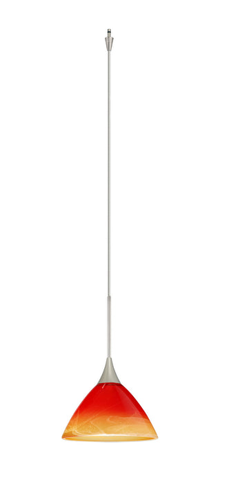 Besa XP-1743SL-SN Pendant, Satin Nickel