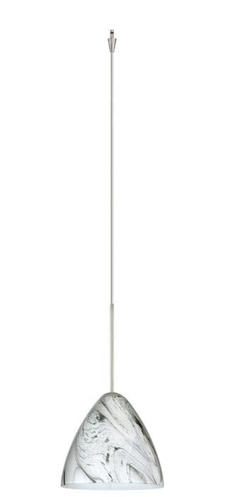 Besa XP-1779MG-SN Pendant, Satin Nickel