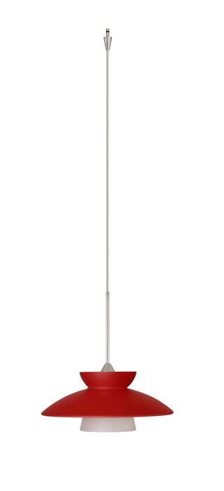 Besa XP-271831-SN Pendant, Satin Nickel