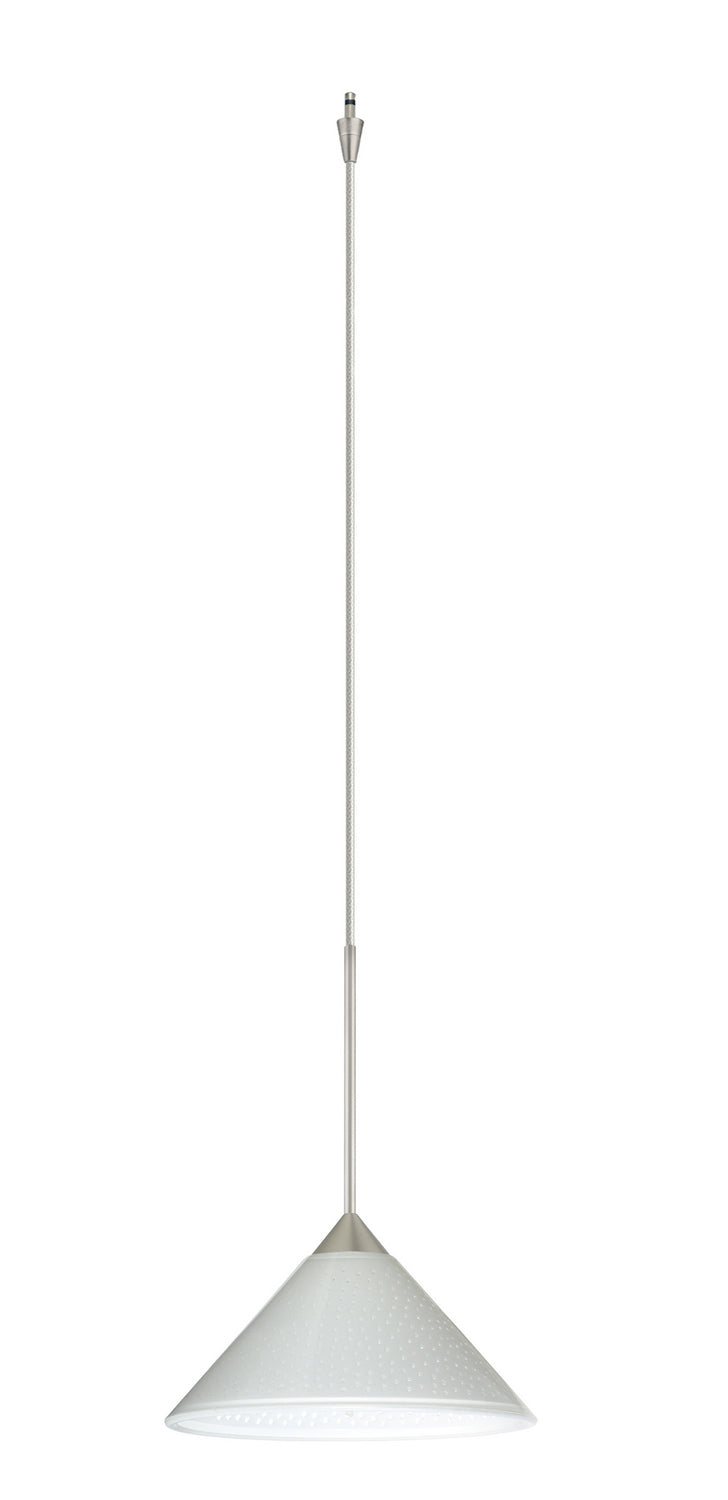 Besa XP-282453-SN Pendant, Satin Nickel