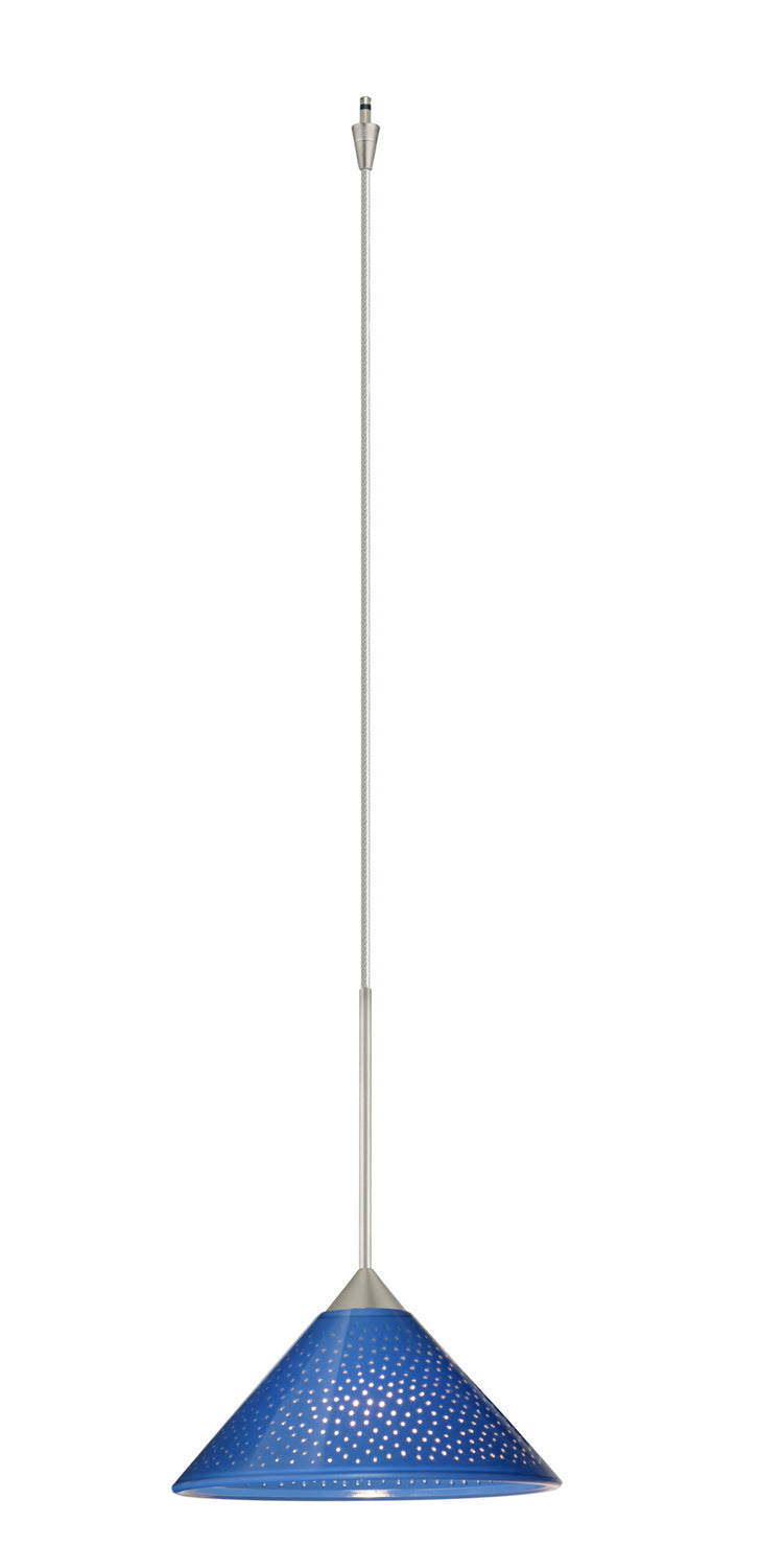 Besa XP-282484-SN Pendant, Satin Nickel