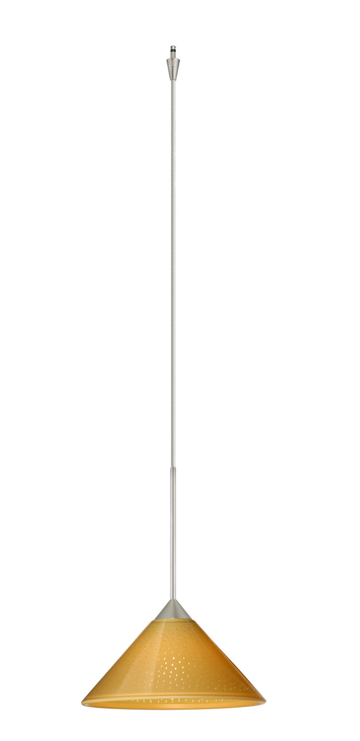 Besa XP-282490-SN Pendant, Satin Nickel