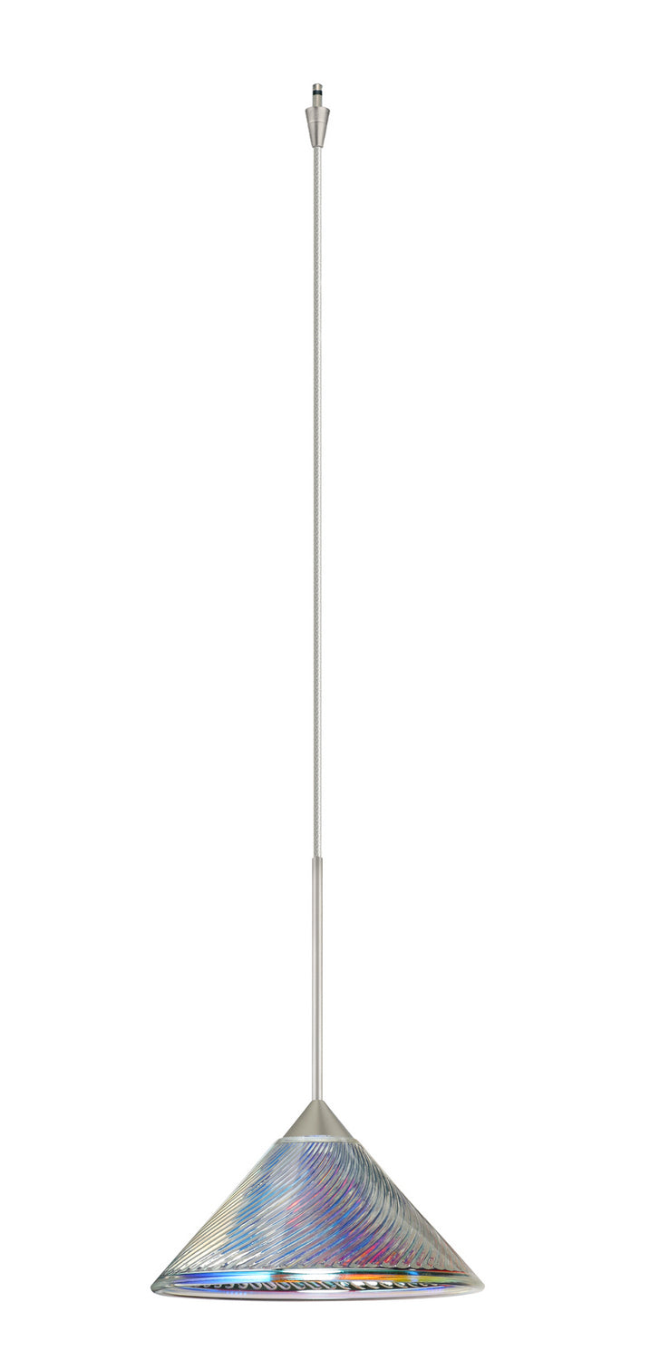 Besa XP-550493-SN Pendant, Satin Nickel