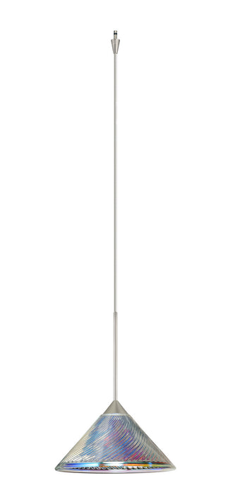 Besa XP-550493-SN Pendant, Satin Nickel