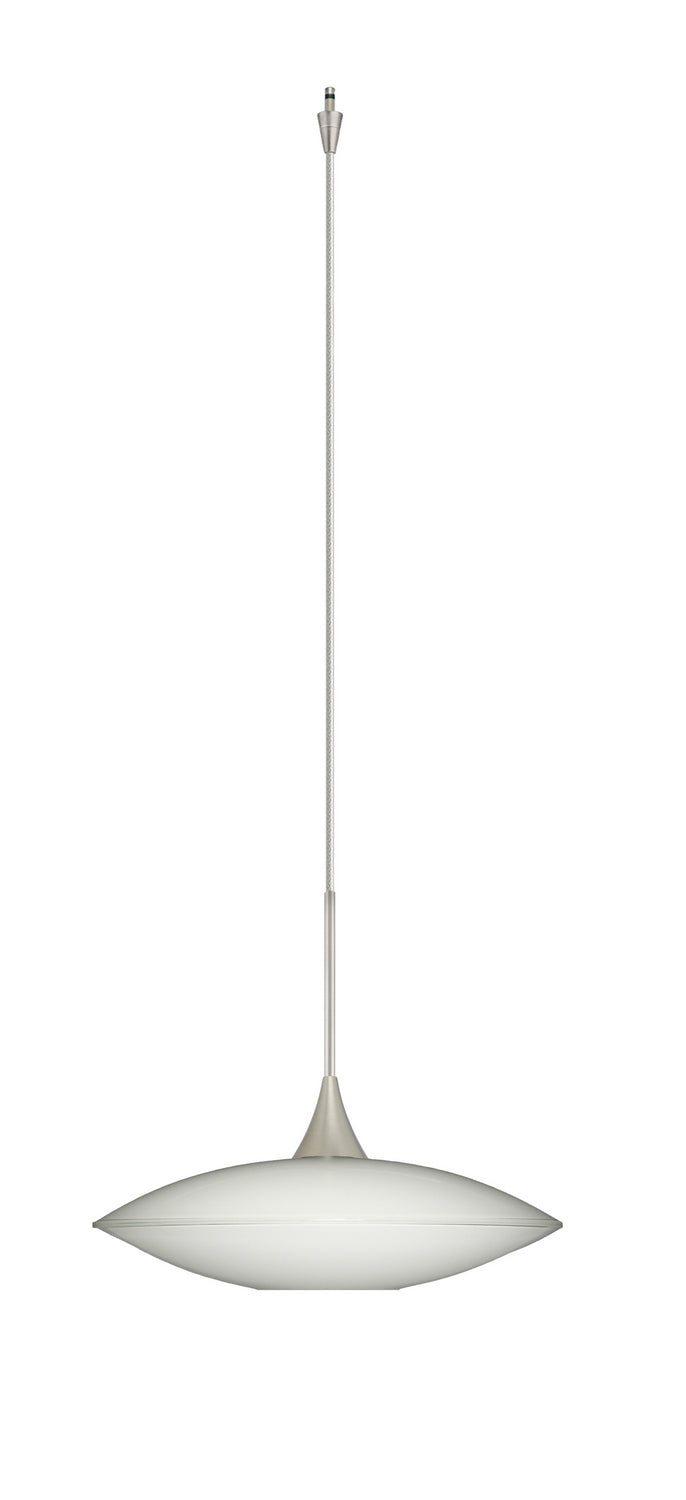 Besa XP-629406-SN Pendant, Satin Nickel
