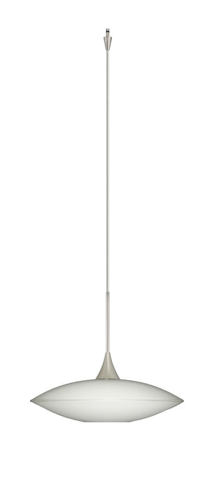 Besa XP-629406-SN Pendant, Satin Nickel