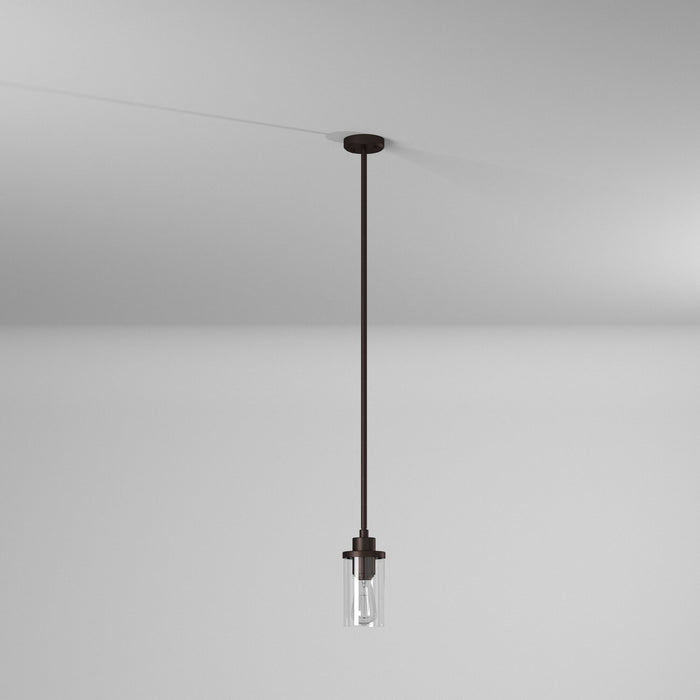 Artcraft AC10001 One Light Pendant, Oil Rubbed Bronze