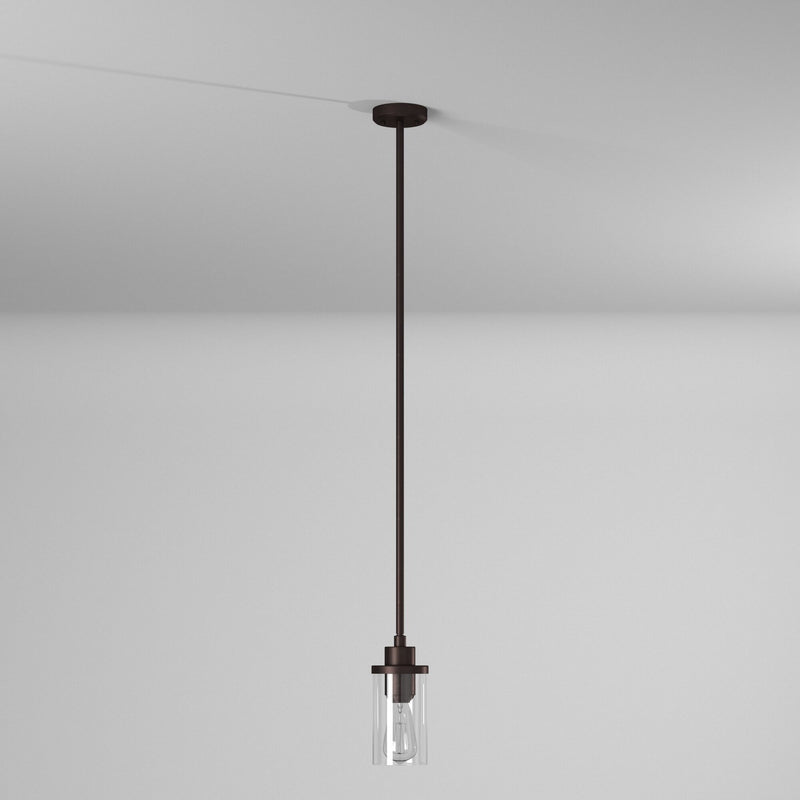 Artcraft AC10001 One Light Pendant, Oil Rubbed Bronze