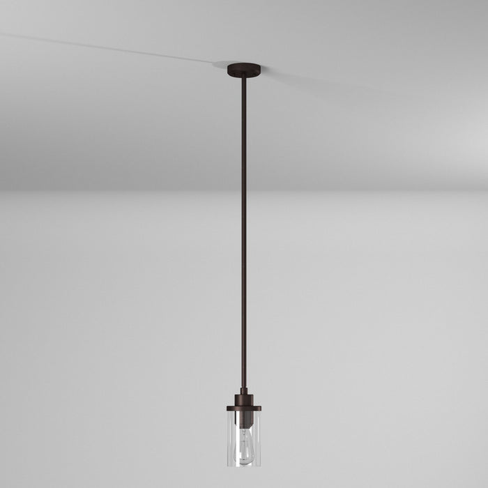 Artcraft AC10001 One Light Pendant, Oil Rubbed Bronze