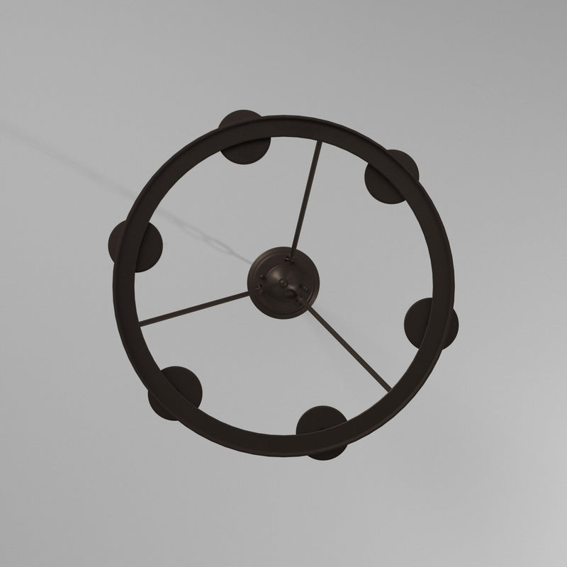 Artcraft AC10006 Six Light Chandelier, Oil Rubbed Bronze