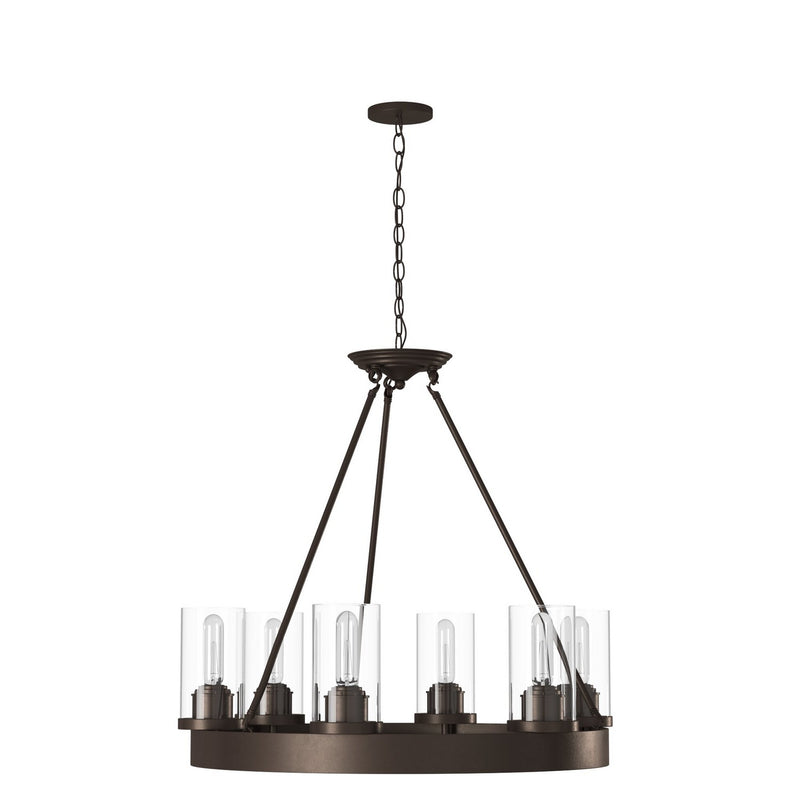 Artcraft AC10006 Six Light Chandelier, Oil Rubbed Bronze