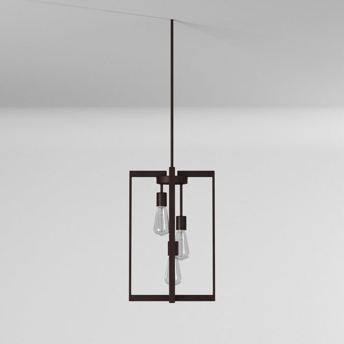 Artcraft AC10413 Three Light Chandelier, Oil Rubbed Bronze