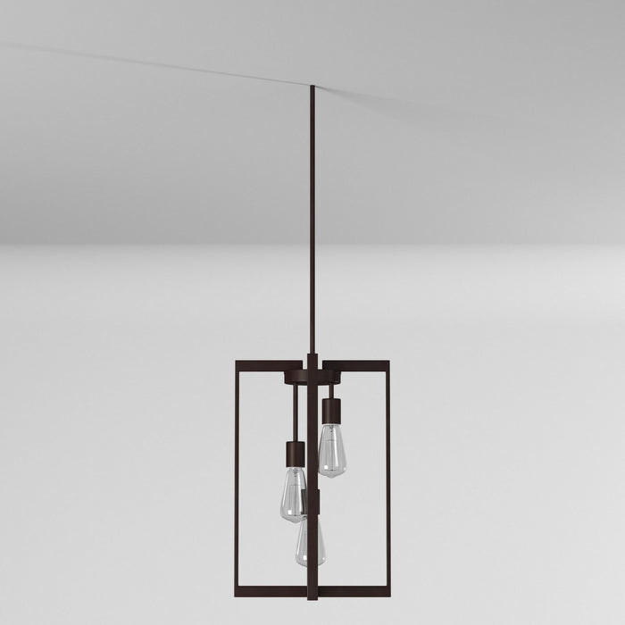 Artcraft AC10413 Three Light Chandelier, Oil Rubbed Bronze