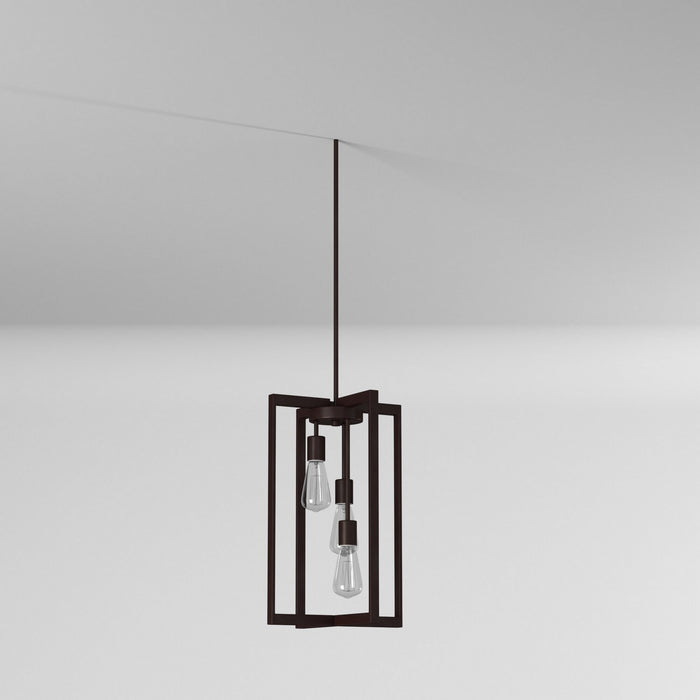 Artcraft AC10413 Three Light Chandelier, Oil Rubbed Bronze