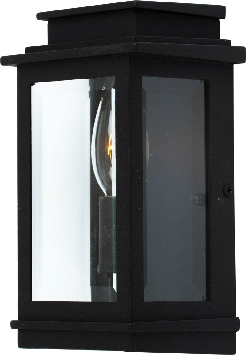 Artcraft AC8191BK One Light Outdoor Wall Mount, Black