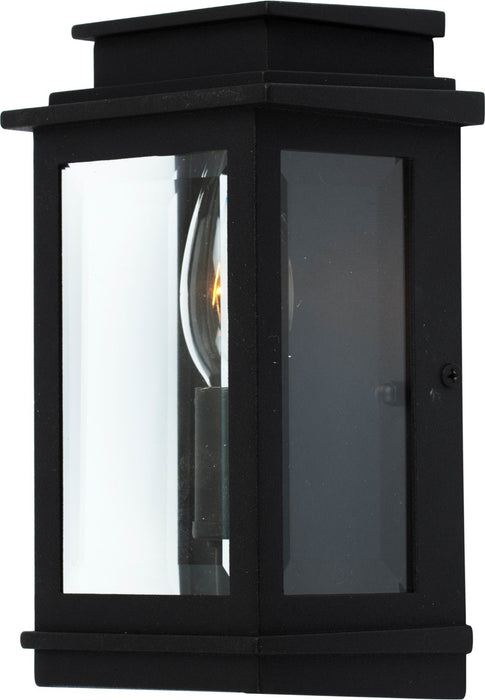 Artcraft AC8191BK One Light Outdoor Wall Mount, Black