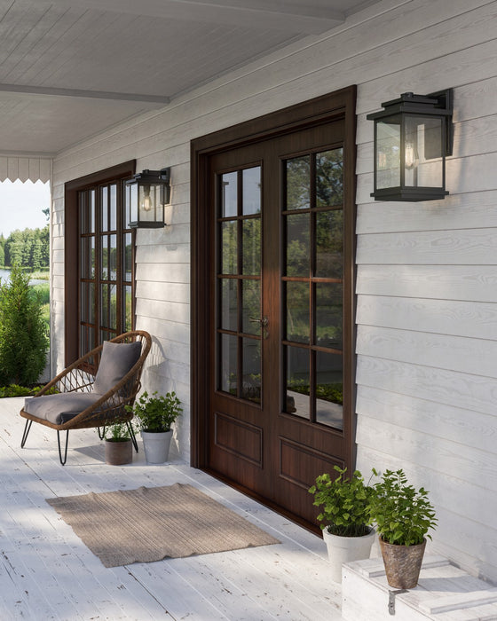 Artcraft AC8290ORB One Light Outdoor Wall Mount, Oil Rubbed Bronze
