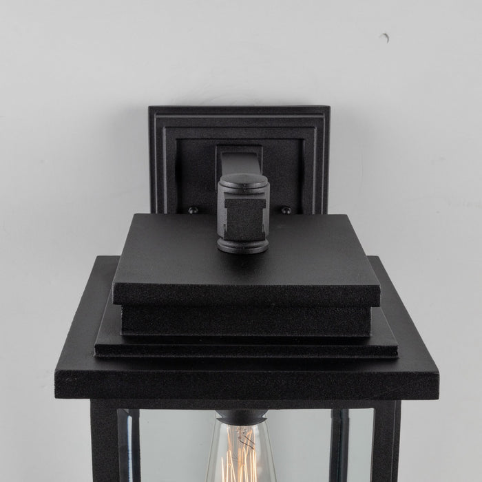 Artcraft AC8390BK One Light Outdoor Wall Mount, Black