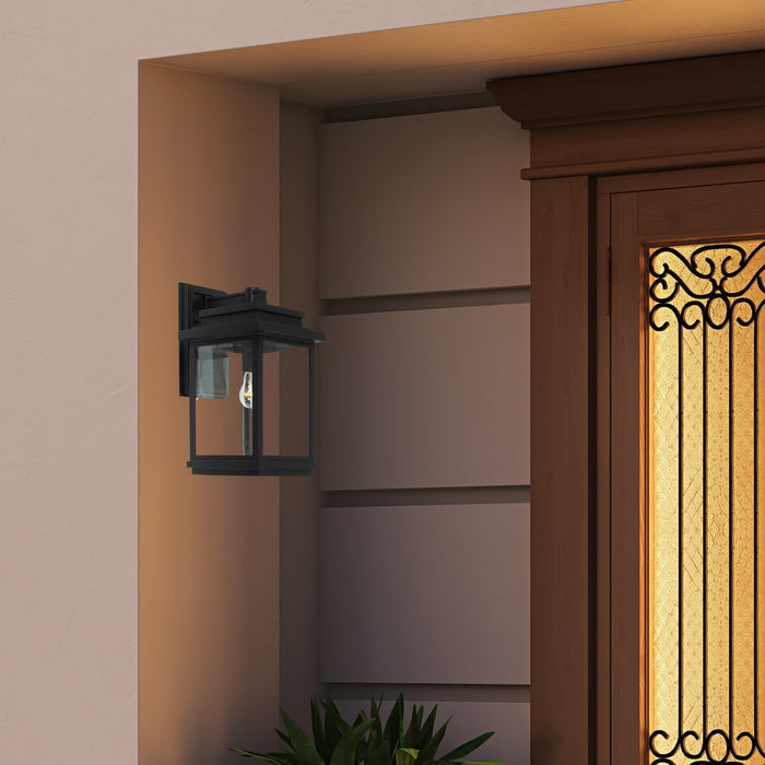 Artcraft AC8390BK One Light Outdoor Wall Mount, Black