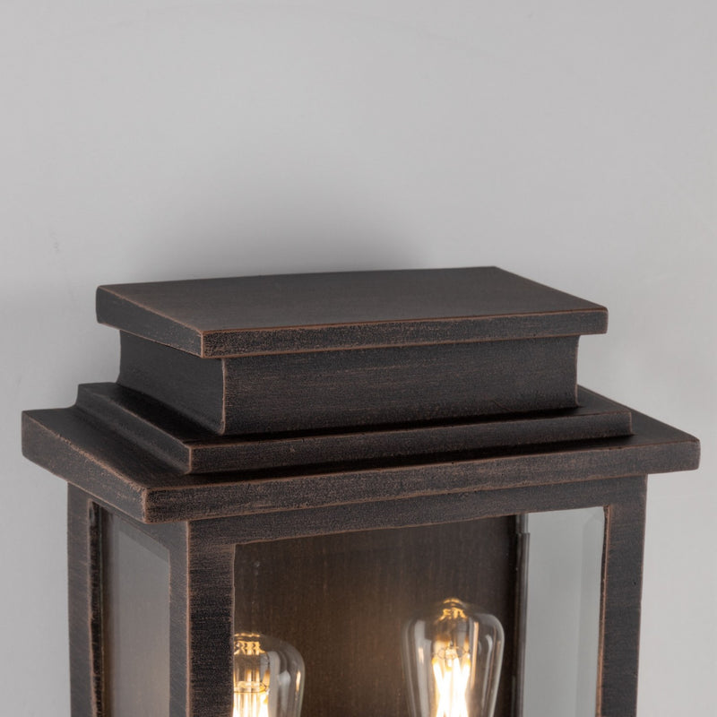 Artcraft AC8391ORB Two Light Outdoor Wall Mount, Oil Rubbed Bronze