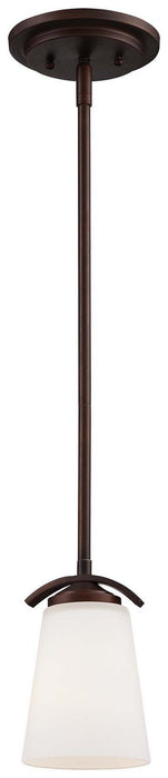 Minka-Lavery 4961-284 One Light Mini Pendant, Vintage Bronze