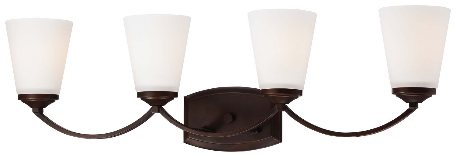 Minka-Lavery 6964-284 Four Light Bath, Vintage Bronze