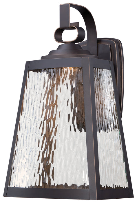 Minka-Lavery 73103-143C-L LED Outdoor Wall Mount, Oil Rubbed Bronze W/ Gold Highlights