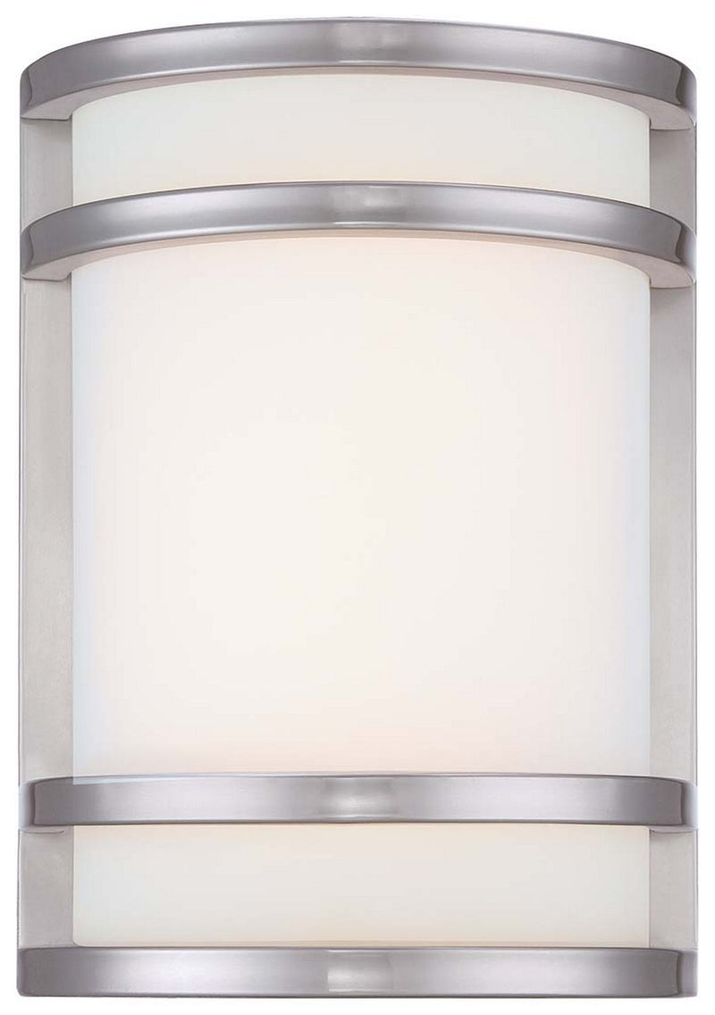 Minka-Lavery 9801-144-L LED Outdoor Pocket Lantern, Brushed Stainless Steel