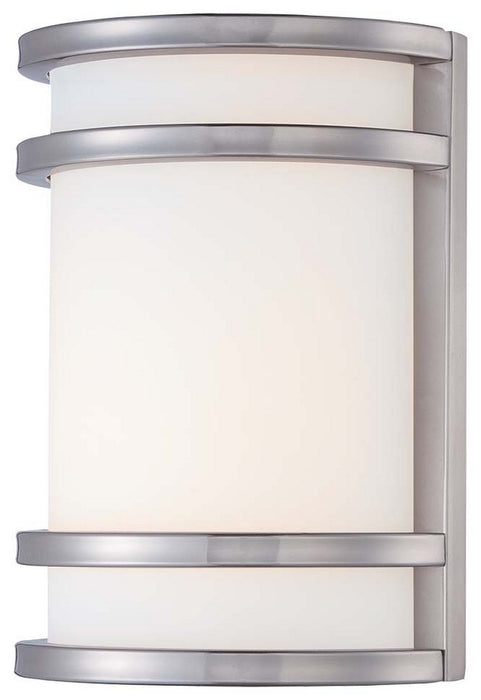 Minka-Lavery 9801-144-L LED Outdoor Pocket Lantern, Brushed Stainless Steel
