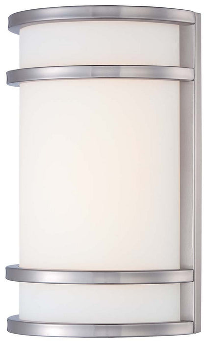 Minka-Lavery 9802-144-L LED Outdoor Pocket Lantern, Brushed Stainless Steel
