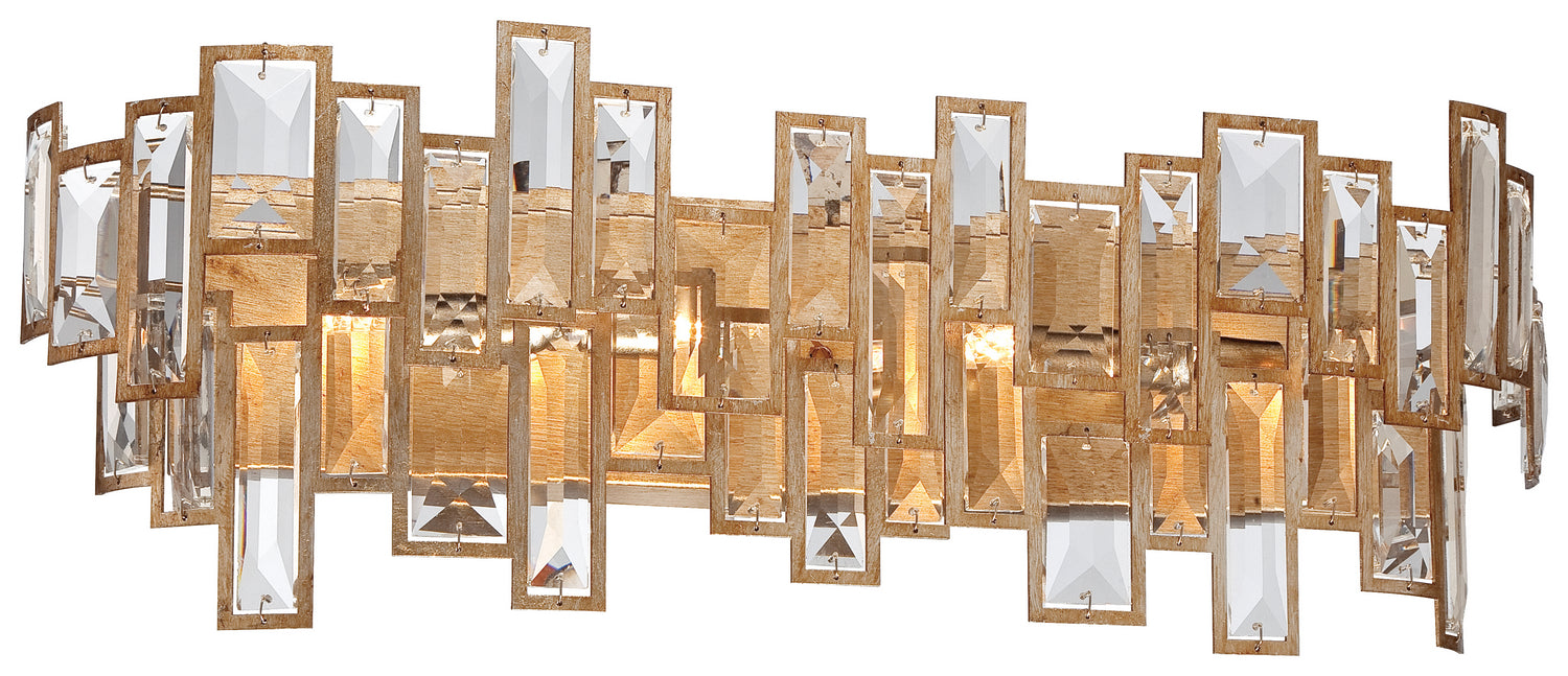 Metropolitan N2674-274 Four Light Bath, Luxor Gold