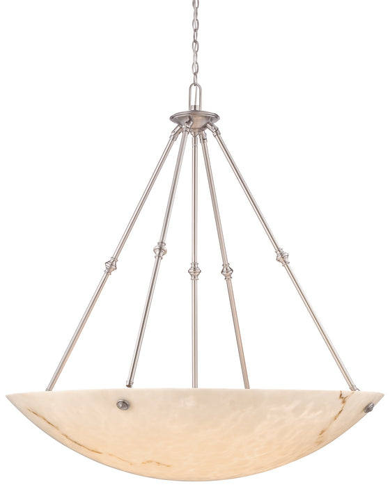 Metropolitan N3708-PW Eight Light Pendant, Pewter (Plated)
