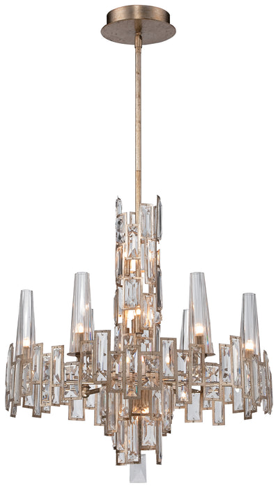 Metropolitan N6676-274 12 Light Chandelier, Luxor Gold