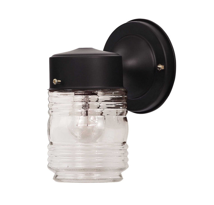 Savoy House 5-1161-BK One Light Outdoor Wall Lantern, Black
