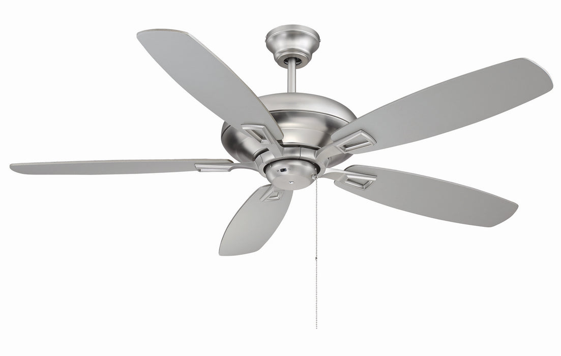 Meridian M2017BNRV 52" Ceiling Fan, Brushed Nickel