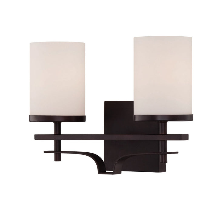 Savoy House 8-338-2-13 Two Light Bath Bar, English Bronze