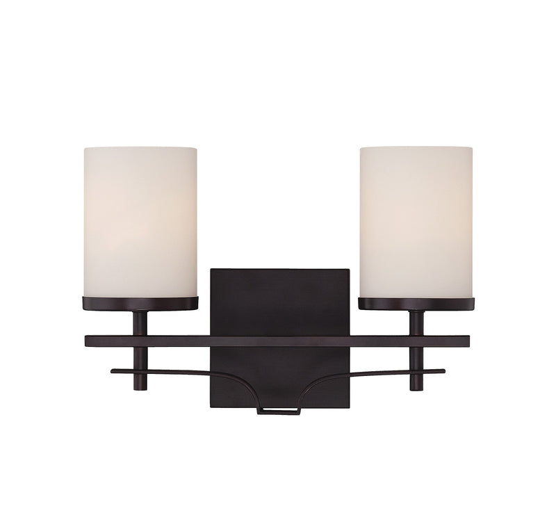 Savoy House 8-338-2-13 Two Light Bath Bar, English Bronze