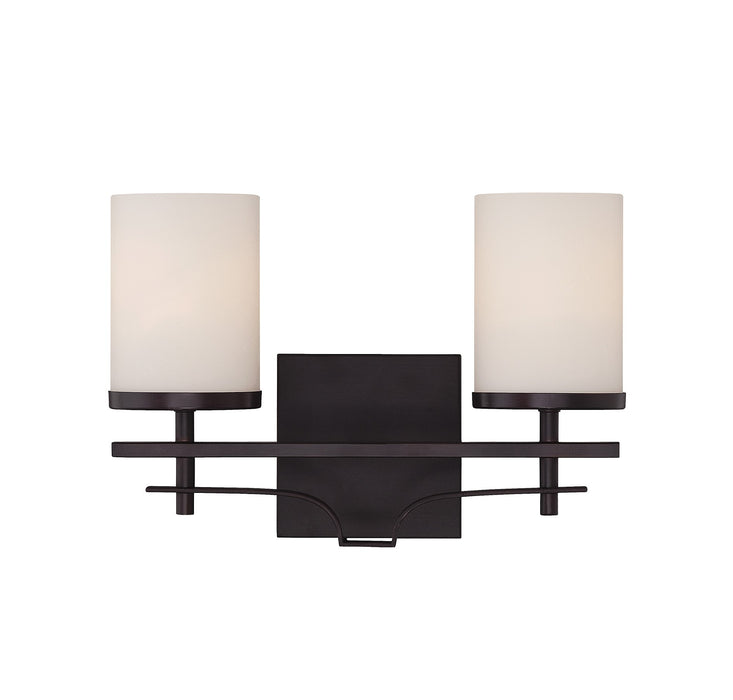 Savoy House 8-338-2-13 Two Light Bath Bar, English Bronze