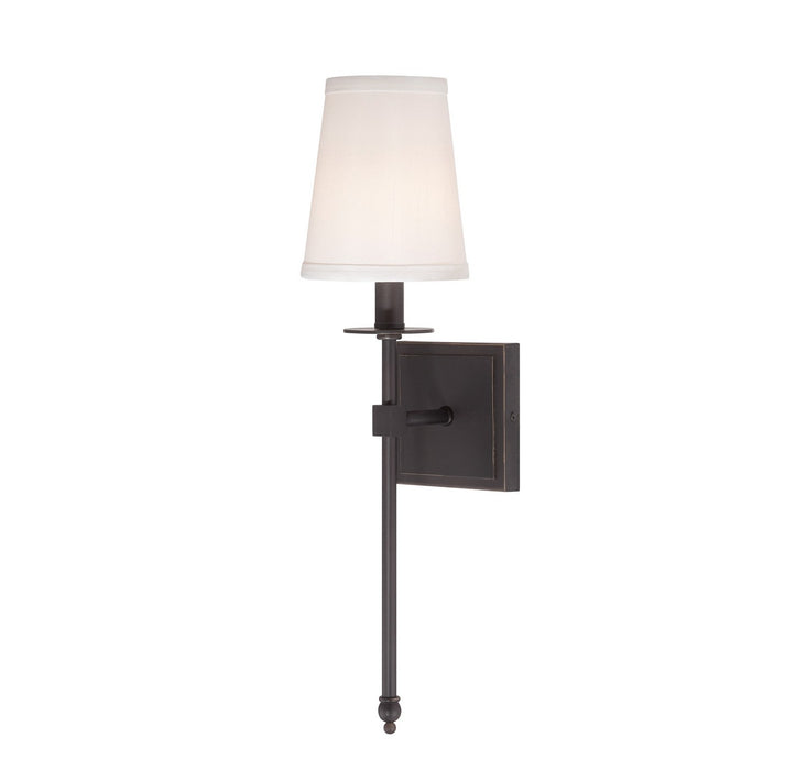 Savoy House 9-302-1-44 One Light Wall Sconce, Classic Bronze