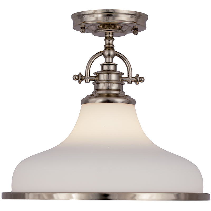 Quoizel GRT2814BN One Light Pendant, Brushed Nickel