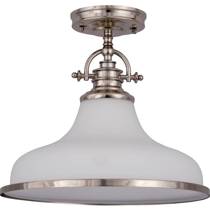 Quoizel GRT2814BN One Light Pendant, Brushed Nickel