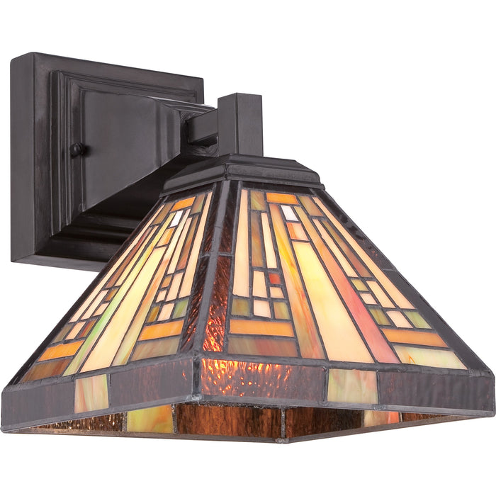 Quoizel TFST8701VB One Light Wall Sconce, Vintage Bronze