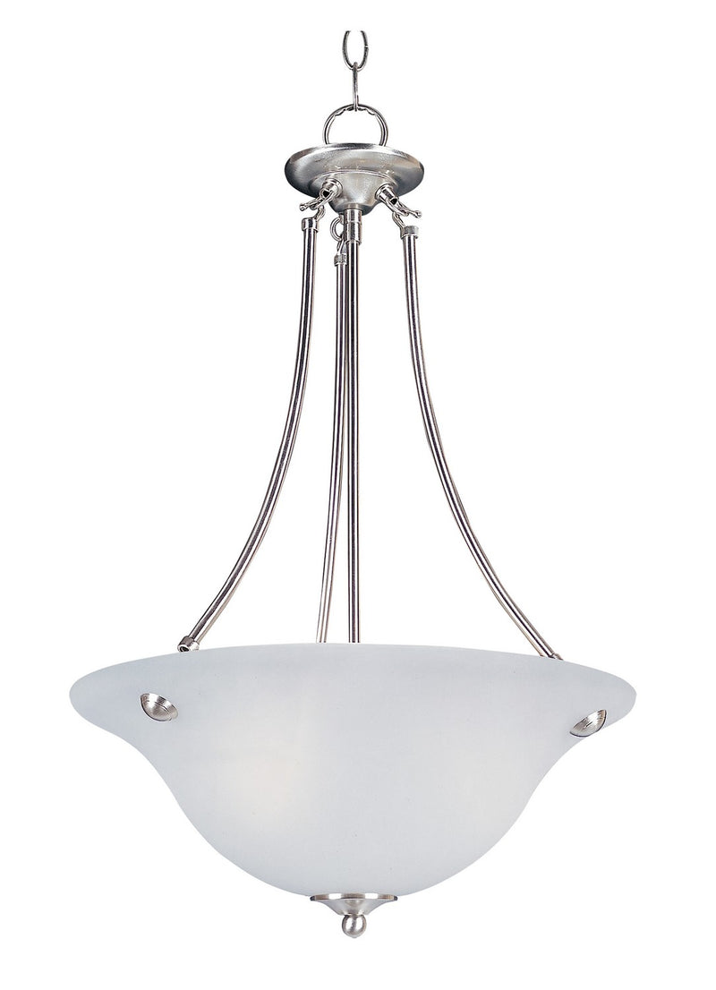 Maxim 2682FTSN Three Light Pendant, Satin Nickel
