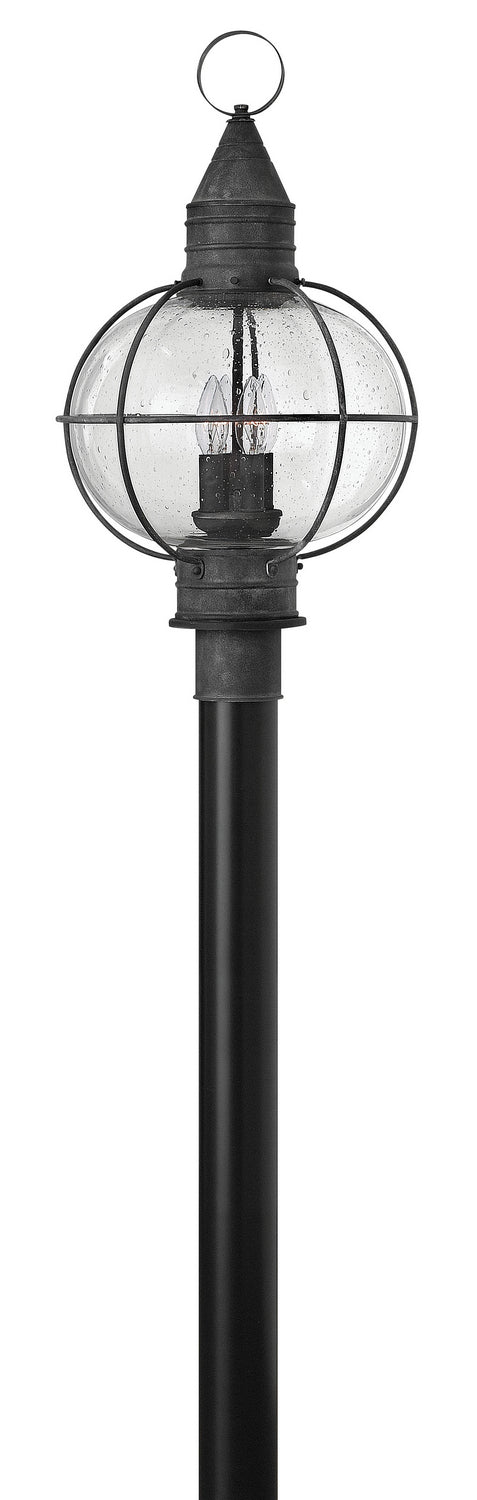 Hinkley 2201DZ LED Post Top, Aged Zinc