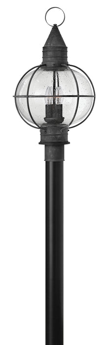 Hinkley 2201DZ LED Post Top, Aged Zinc