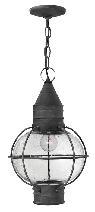 Hinkley 2202DZ LED Hanging Lantern, Aged Zinc