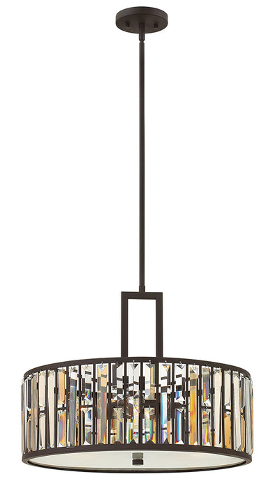 Fredrick Ramond FR33735VBZ LED Foyer Pendant, Vintage Bronze